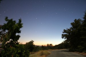 Sunrise at Lick Observatory (Credit: F. Marchis)