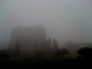 My Office building this morning at UC-Berkeley