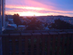 Sunrise in San Francisco (March 15 2010)