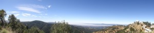 View from the Shane telescope at the Lick Observatory (credit: T. Kotani)